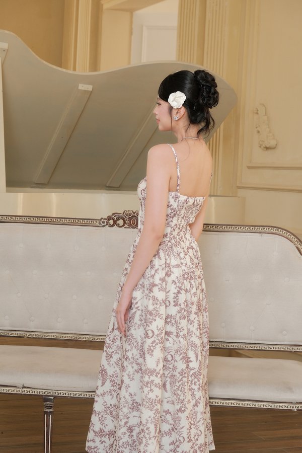 Alaysa Etherea Padded Maxi Dress