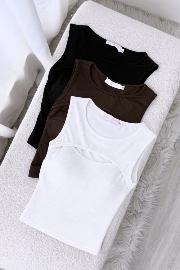 Milena Peekaboo Padded Top