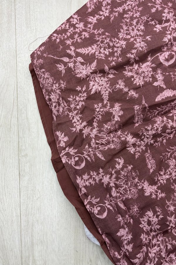 [DEFECT] Alaysa Etherea Padded Maxi Dress (Rosewood, L)