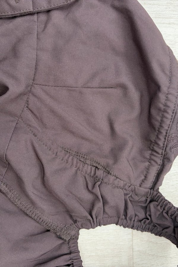 [DEFECT] Aliana Crochet Padded Dress V2 (Chocolate Brown, XXS)