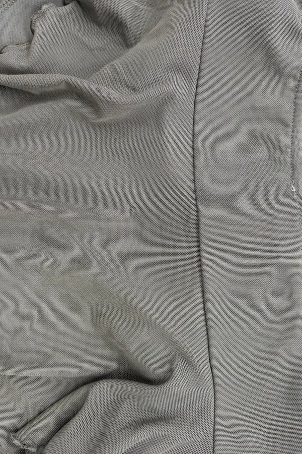 [DEFECT] Hera Mesh Self Tie Padded Tube Top (Gunmetal, M)