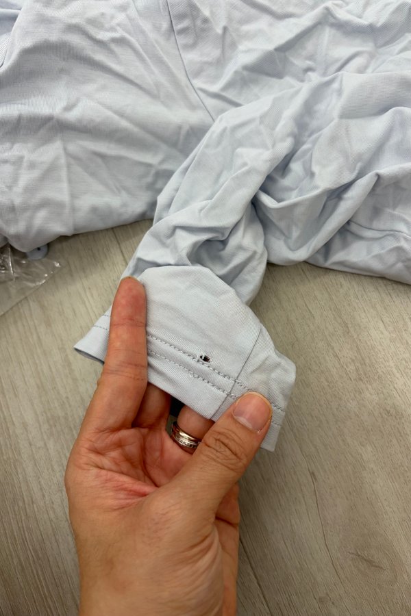 [DEFECT] Vaya Button Cardigan (Elsa Blue, XL)