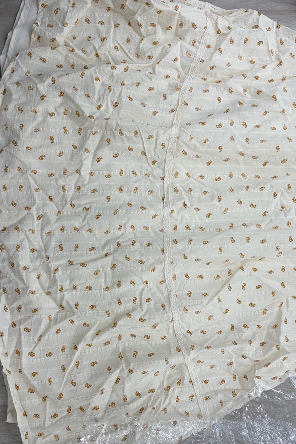 [DEFECT] Avianna Ruffle Sleeve Padded Dress (Yellow Floral, M)