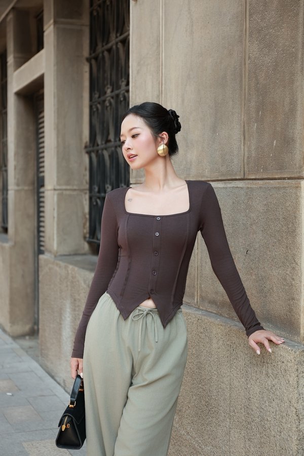 *Lite* Vera Long Sleeve Padded Top