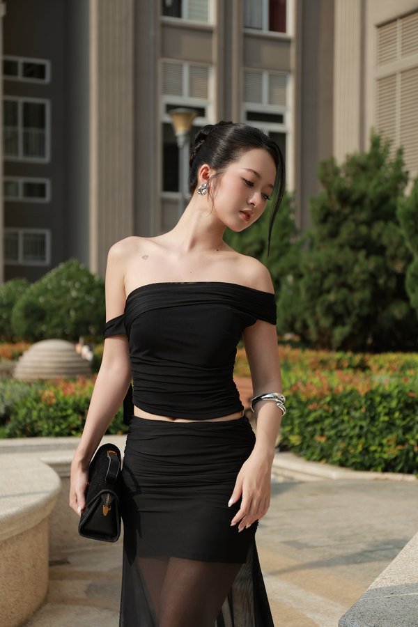 Celeste Mesh Padded Top