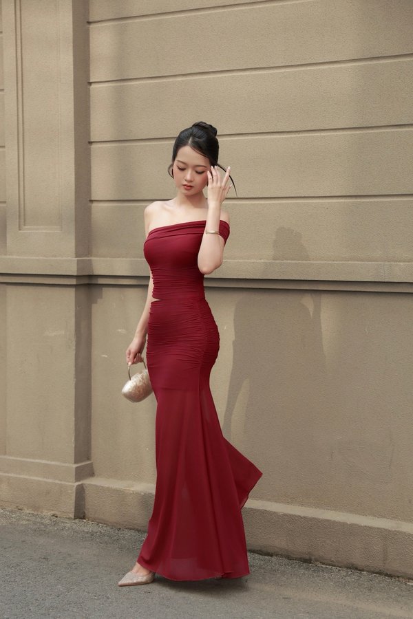 Colette Mesh Maxi Skirt