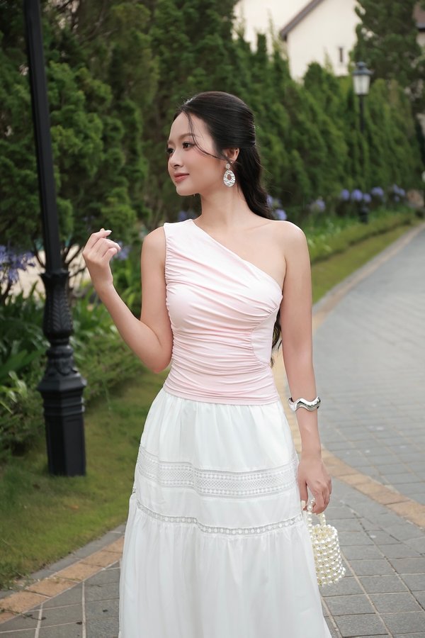 Molly One Shoulder Padded Top