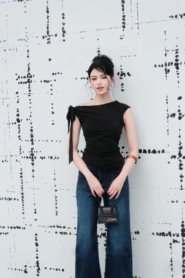 Riley Asymmetrical Padded Top