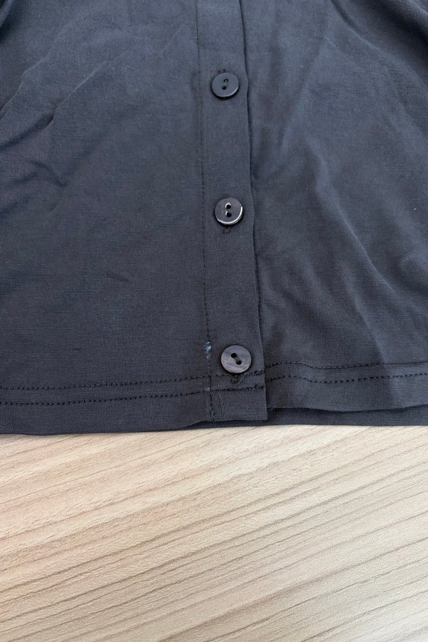 [DEFECT] Vaya Button Cardigan (Chocolate Brown, S)