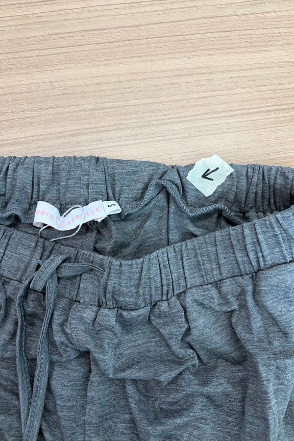 [DEFECT] [PETITE] Haisley Butter Comfy Pants (Dark Heather Grey, S)