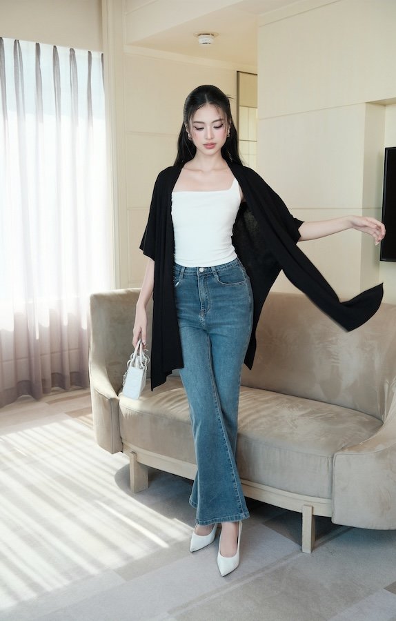 Delaney Drape Knit Cardigan