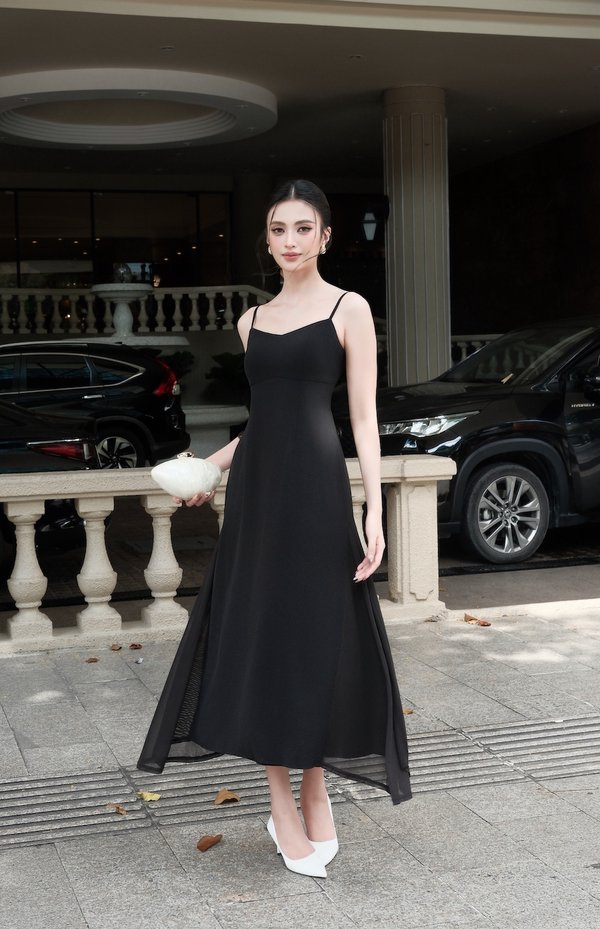 Solana Padded Maxi Dress