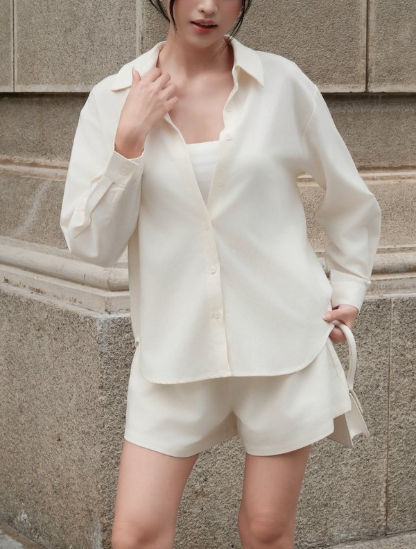Kaeli Linen Shirt Blouse