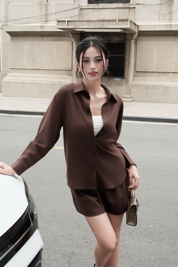 Kaeli Linen Shirt Blouse