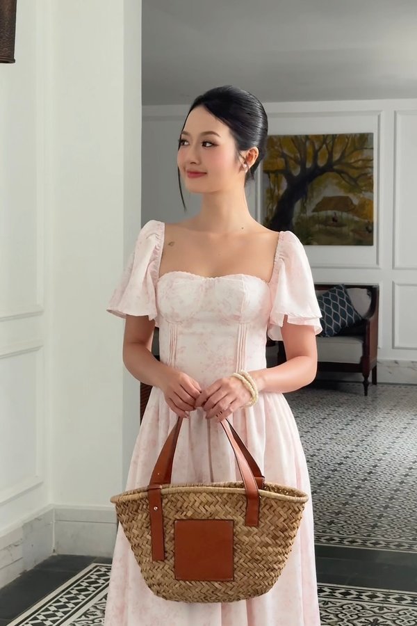 [SLEEVED] Alaysa Padded Maxi Dress