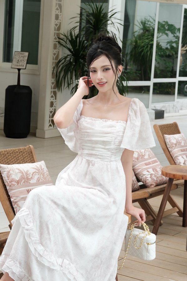 [Sleeved] Ellerie Maxi Dress