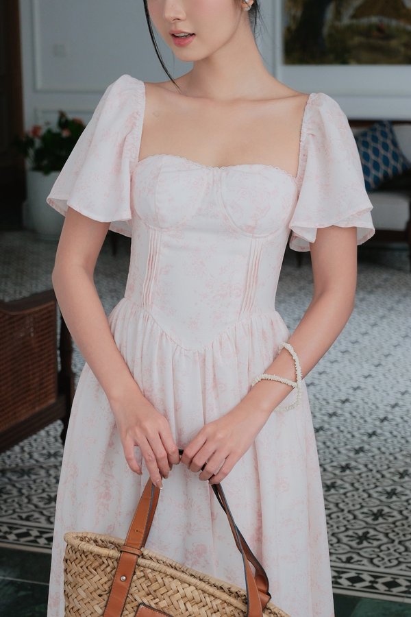 [SLEEVED] Alaysa Padded Maxi Dress
