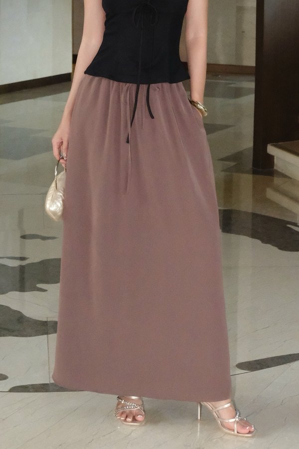 Elarie Chiffon Maxi Skirt