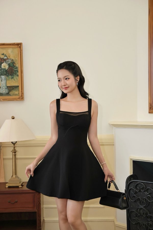 *Luxe* Solenne Padded Mini Dress