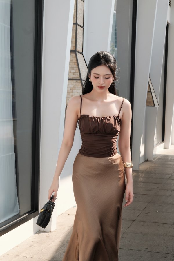Alouette Ruched Padded Top