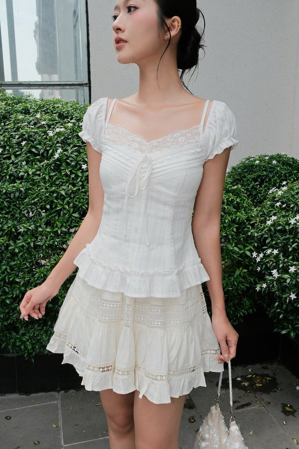 Mimi Lace 2pcs Faux Padded Top
