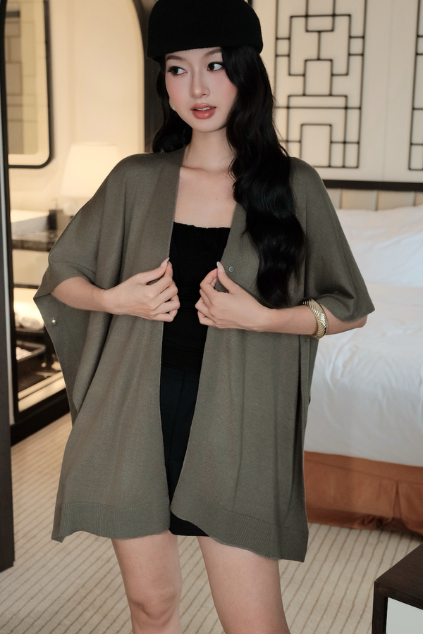 Delaney Drape Knit Cardigan