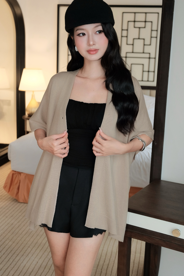Delaney Drape Knit Cardigan