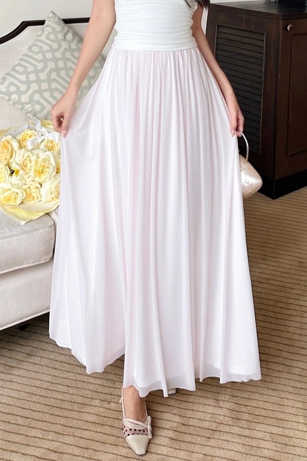 Verona Mesh Midi Skirt