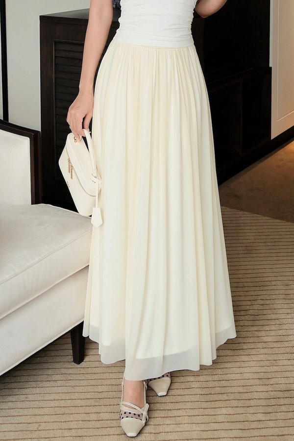 Verona Mesh Midi Skirt