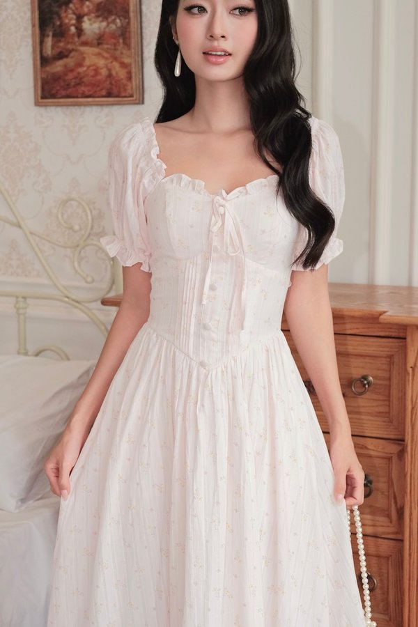 Lani Puffy Sleeve Maxi Dress