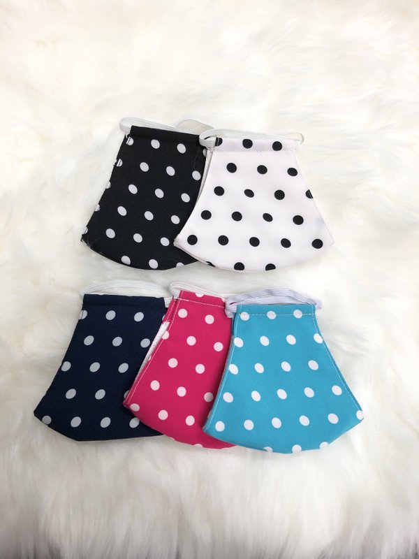 Polkadot Face Mask