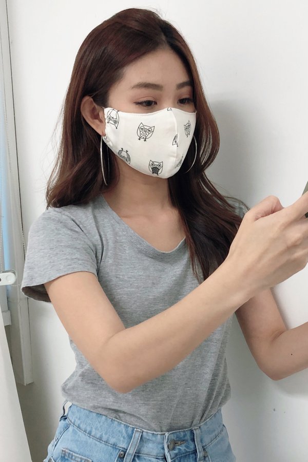 Owl Face Mask
