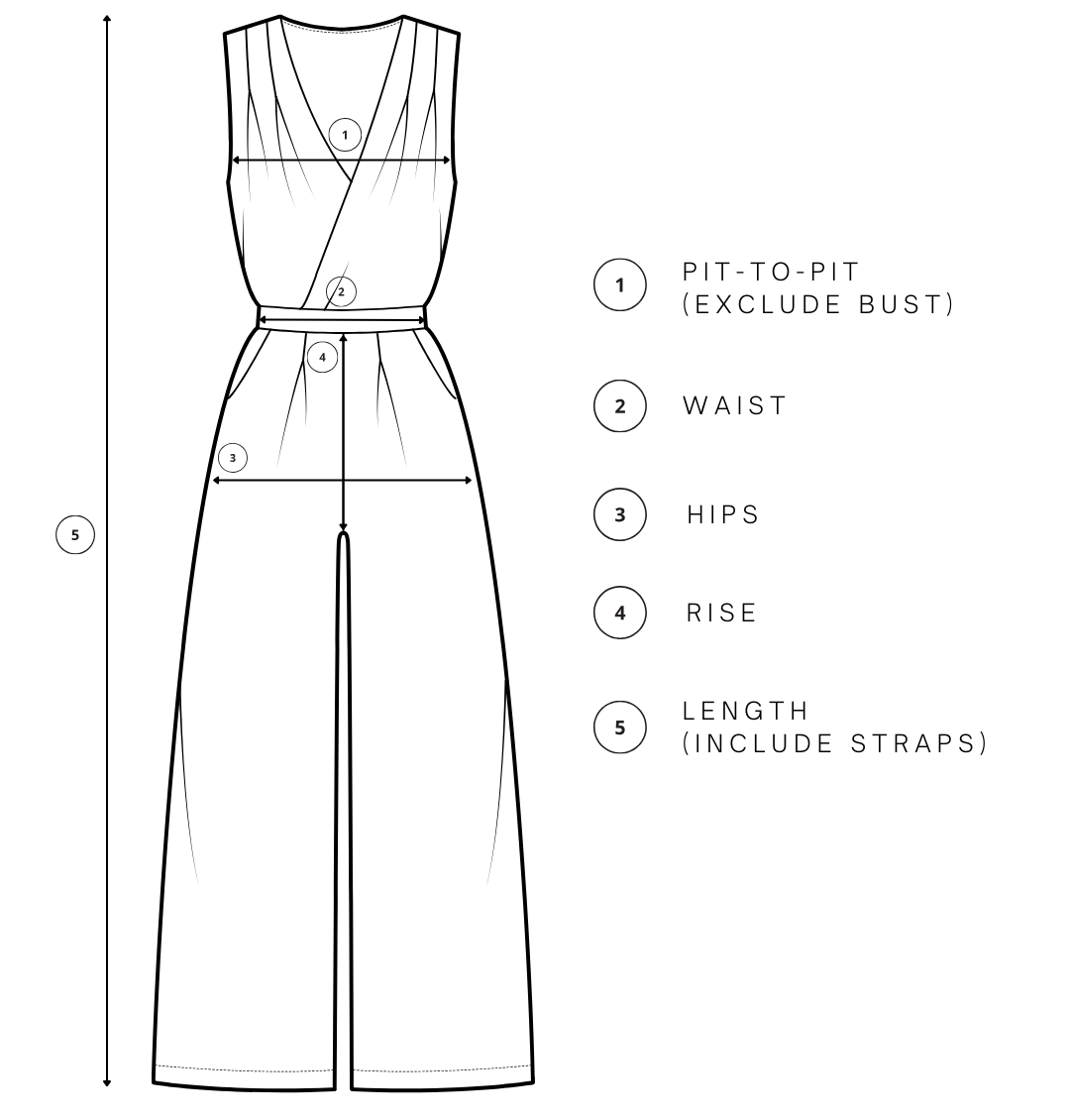 Lazie Pleated Jumpsuit White Carrislabelle